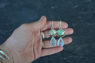 Floret Earrings- Verde Valley Turquoise