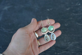 Floret Earrings- Verde Valley Turquoise