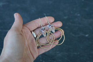 Earthen Earrings- Wild Horse Magnesite