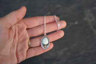 Dottie Necklace- Paloma Variscite