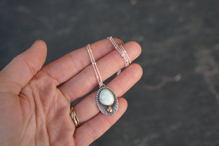 Dottie Necklace- Paloma Variscite