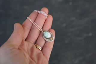 Dottie Necklace- Paloma Variscite