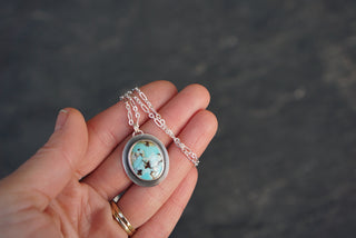 Calamity Necklace- Golden Hill Turquoise