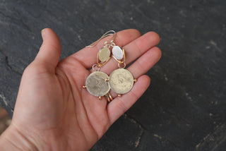 Epona Earrings- Chrysoprase