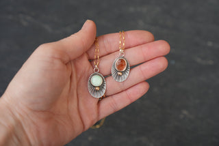Dottie Necklace- Sunstone