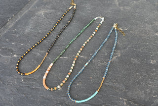 Solana Beaded Necklace- Turquoise