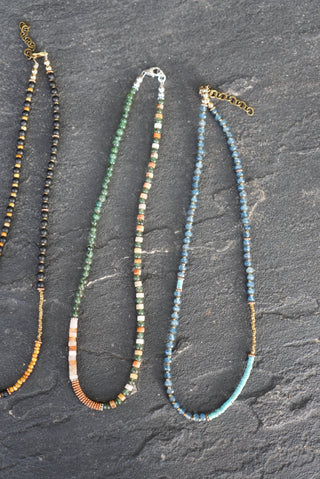 Solana Beaded Necklace- Turquoise