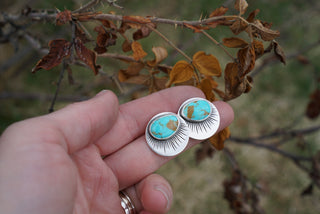 First Light Posts- Blue Turquoise