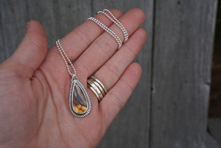 Calamity Necklace- Montana Agate