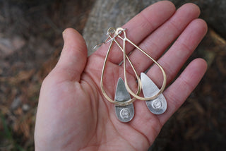 Rain Earrings- Lapis Lazuli