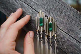 Art Deco Cowgirl Dusters- Malachite MTO