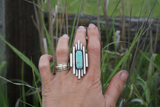 Art Deco Cowgirl Ring- Size 8