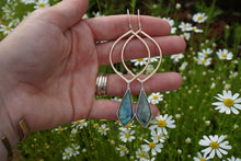 Load image into Gallery viewer, Venus Earrings- Labradorite
