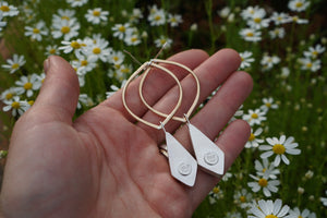 Venus Earrings- Labradorite