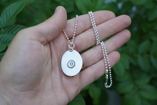 Calamity Necklace- Pink Opal
