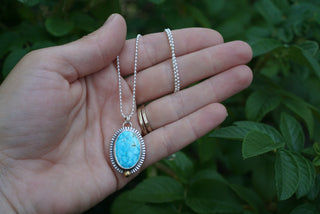 Calamity Necklace- Kingman Turquoise