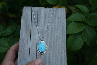 Calamity Necklace- Kingman Turquoise