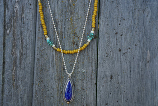 Calamity Necklace- Lapis