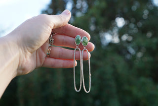 "Extra" Paperclip Posts- Green Turquoise