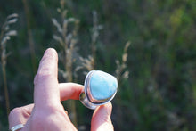 Load image into Gallery viewer, Mermaid Ring- Larimar-Size 8.5

