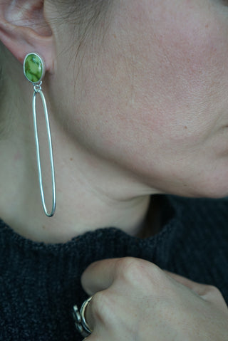 "Extra" Paperclip Posts- Green Turquoise
