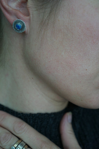Back to Basics Post Set- Denim Lapis