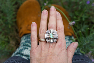 Four Corners Ring- Size 8