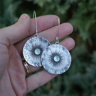Guiding Star Earrings- Pick Your Stone