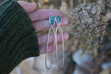 Load image into Gallery viewer, &quot;Extra&quot; Paperclip Posts- Turquoise + 14k Goldfill
