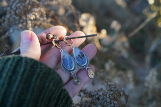 Artemis Huggies- Dendritic Agate