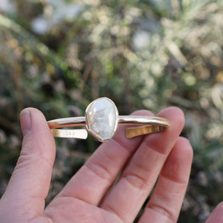 Golden Hour Cuff- Mother of Pearl
