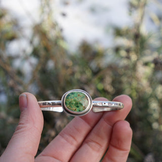 Relic Cuff- Green Turquoise