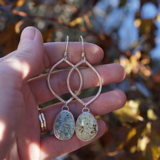 Venus Earrings- Neptune Variscite