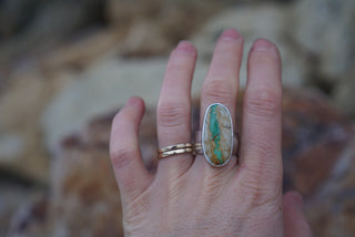 A River Runs Through It Ring- Size 7.25