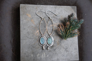 Gaea Earrings- Aquamarine