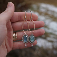 Load image into Gallery viewer, Gaea Earrings- Aquamarine
