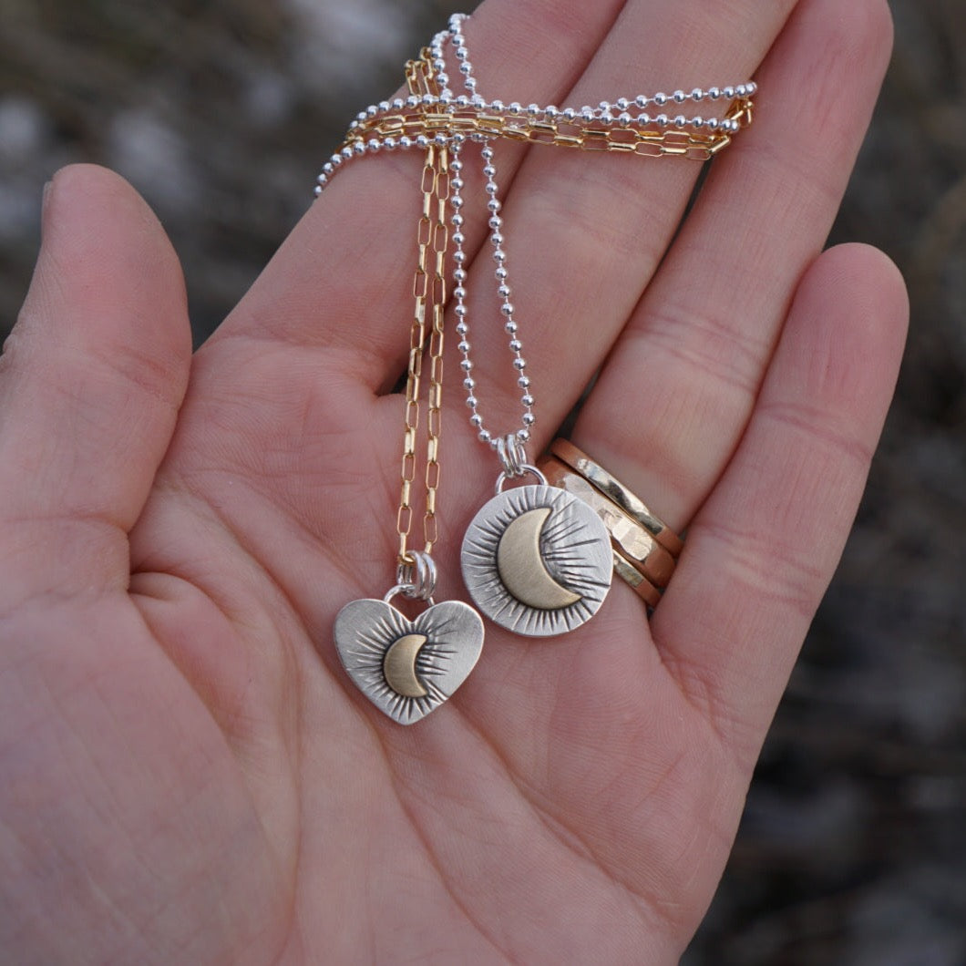 To The Moon Necklace- MTO