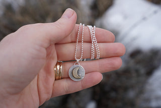To The Moon Necklace- MTO