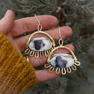 Frilled Earrings
