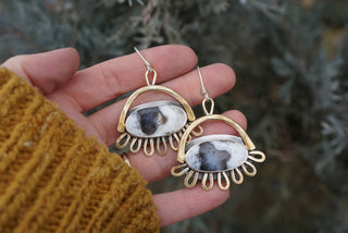 Frilled Earrings