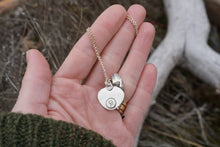Load image into Gallery viewer, Eye Love U Necklace- Opal + Sterling Silver
