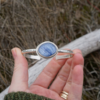 Relic Cuff- Blue Kyanite