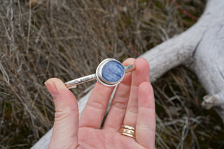Relic Cuff- Blue Kyanite