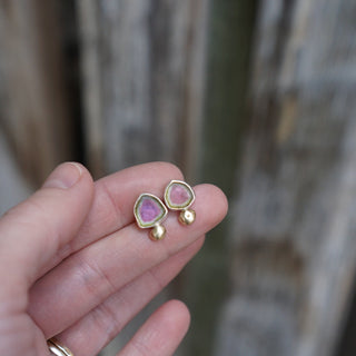 Watermelon Posts- Gold + Silver