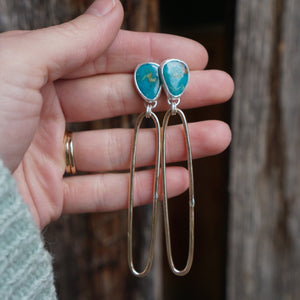 "Extra" Paperclip Posts- Turquoise
