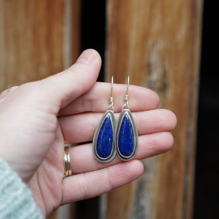 Essential Earrings- Lapis Lazuli