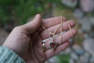 Watermelon Necklace- Gold