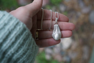Casted Elk Ivory Necklace