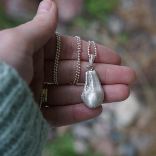 Casted Elk Ivory Necklace