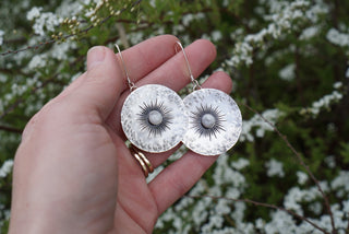 Guiding Star Earrings- Pick Your Stone